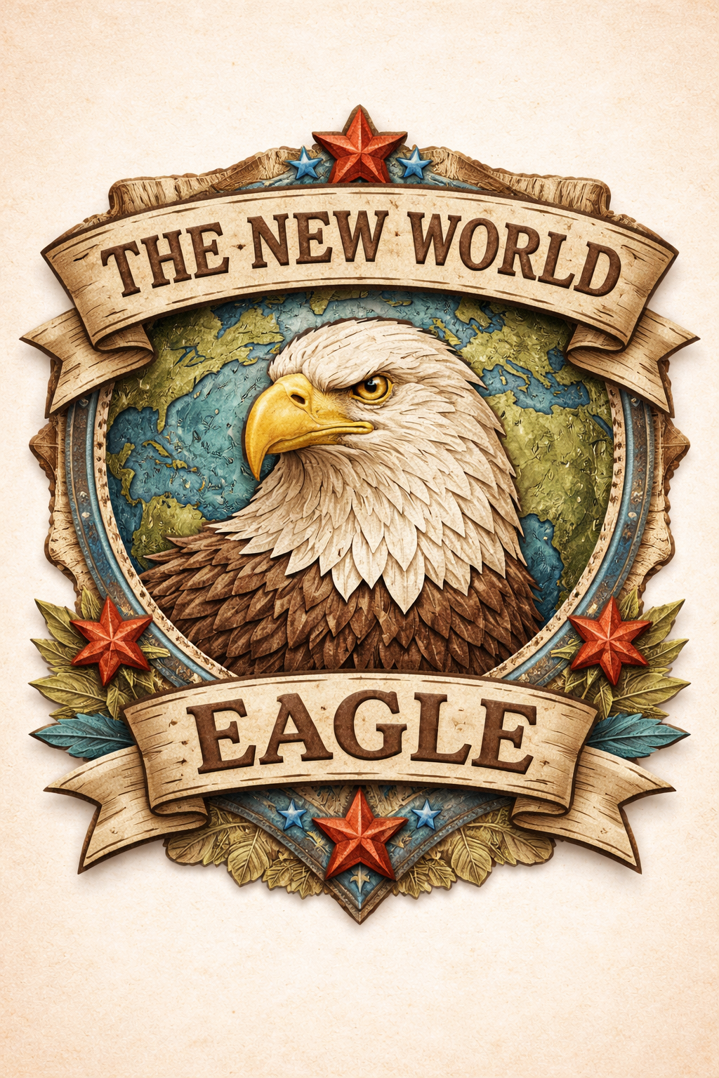 The New World Eagle logo